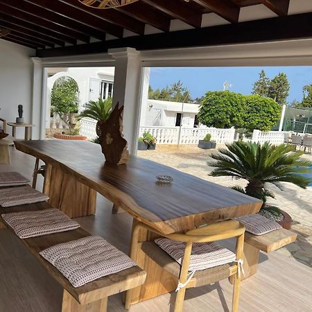 Villa Can Raes Сан-Рафаэль-де-Са-Креу Экстерьер фото