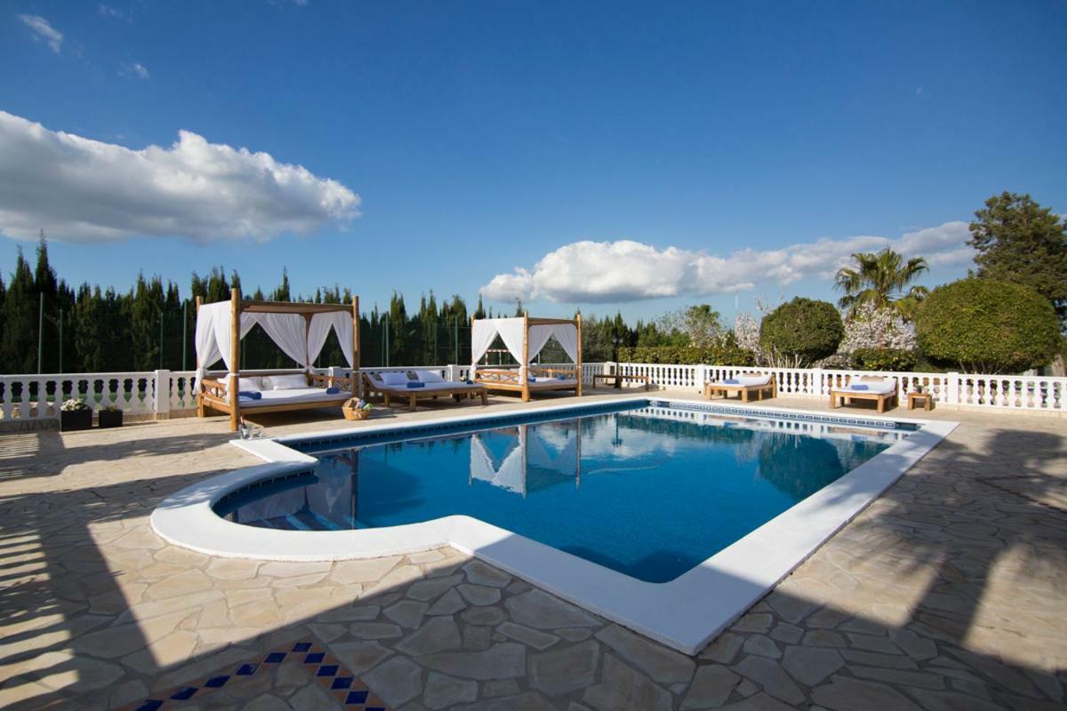 Villa Can Raes Сан-Рафаэль-де-Са-Креу Экстерьер фото